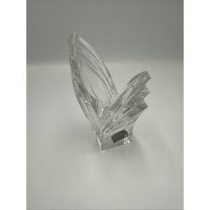Mikasa Germany Crystal Tulip Taper Candle Holder - 5 1/4" Tall Candlestick Glass